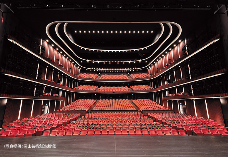 岡山芸術創造劇場ハレノワ