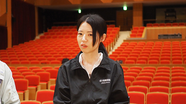 ヤマハサウンドシステム株式会社 設計部 システム設計1課 三浦 麻奈美