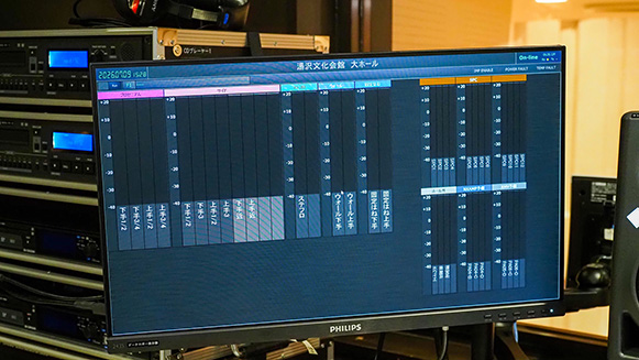 HYFAXのデータロガーシステム DL3 System ディスプレイ