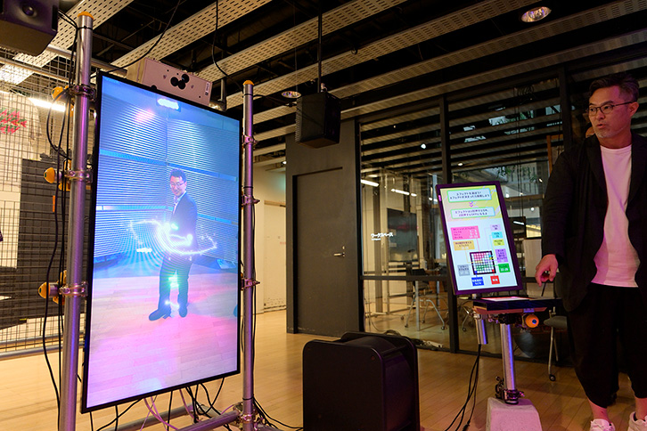 インスタレーションYCAM Dance Crew