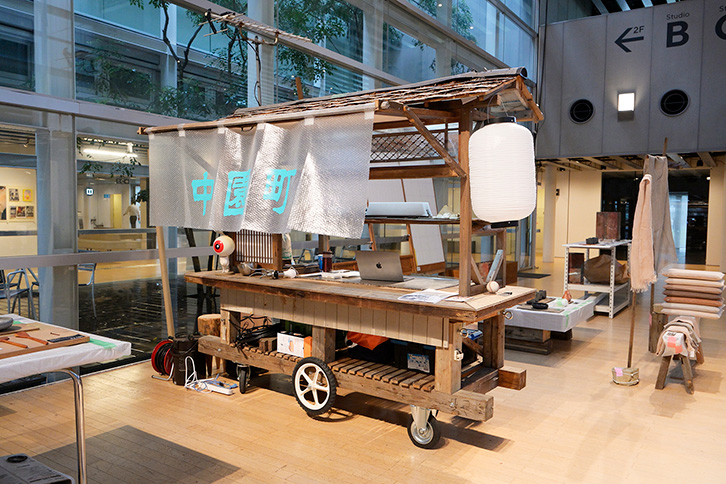 インスタレーションYCAM Dance Crew