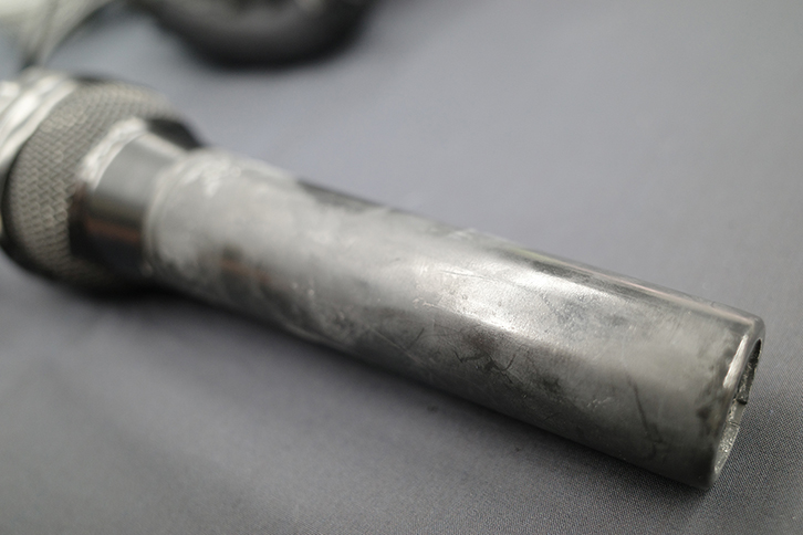 ベタベタのマイク