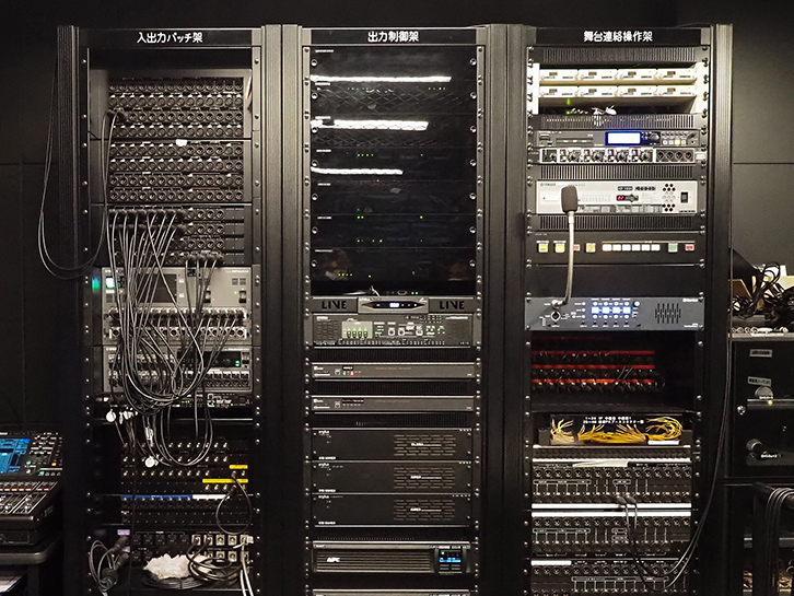 音響ラックの熱対策