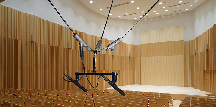 動吊マイク装置『HYFAX MHN1』を2020年４月に発売します