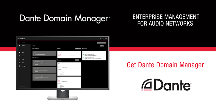 「豪Audinate社 Dante Domain Manager」専用のネットワーク管理サーバー『HYFAX NMS1』を発売します